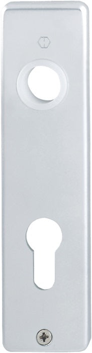 HOPPE coppia piastra posteriore corta 202KP/AP Alluminio F1 ( 3000252147 )