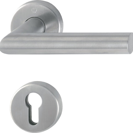 HOPPE Set di rosette Amsterdam E1400/42H/42HKVS Acciaio inox F69 ( 3000203115 )