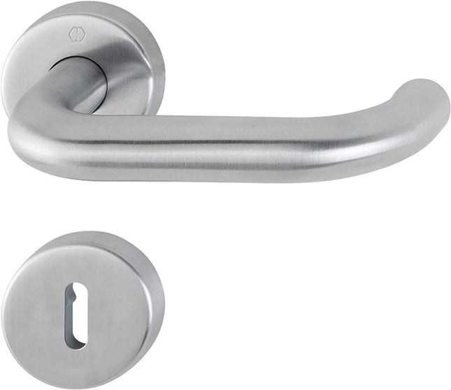 HOPPE Garniture à rosette Paris E138/42H/42HKVS Acier inoxydable F69 ( 3000203100 )