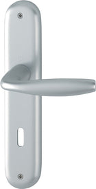 HOPPE set di piastre lunghe New York 1810/273P Alluminio F1 ( 3000203550 )