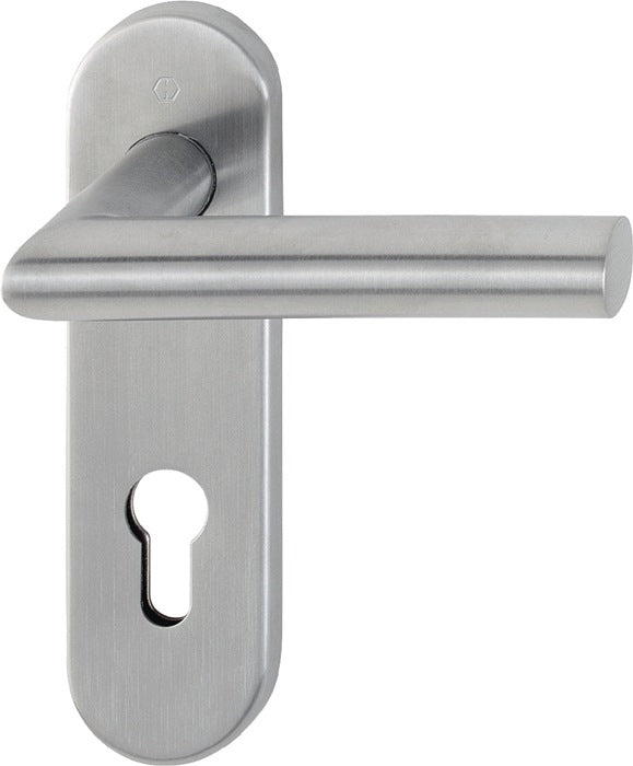 HOPPE set di rosette corte Amsterdam E1400/353KH acciaio inox F69 ( 3000203119 )