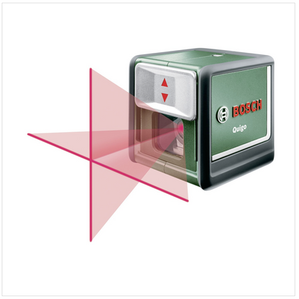 Bosch Quigo DIY Kreuzlinien Laser mit Klemme MM2 selbstnivellierend ( 0603663200 ) - Toolbrothers