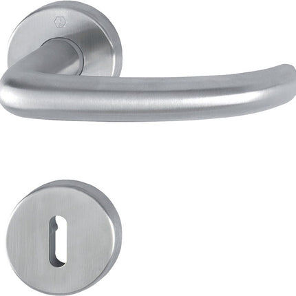 HOPPE Garniture à rosette San Francisco E1301Z/42KV/42KVS Acier inoxydable F69 ( 3000202017 )