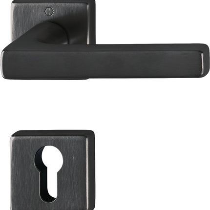 HOPPE Set di rosette Dallas M1643/843KV/843KVS Ottone F96-1-R ( 8000460257 )