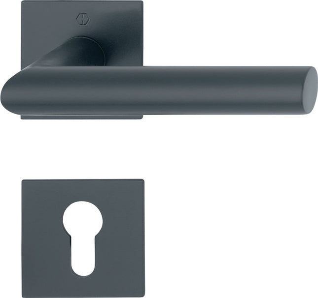 HOPPE Set di rosette Amsterdam E1400Z/848N/848NS Acciaio inox F9714M ( 3000209765 )