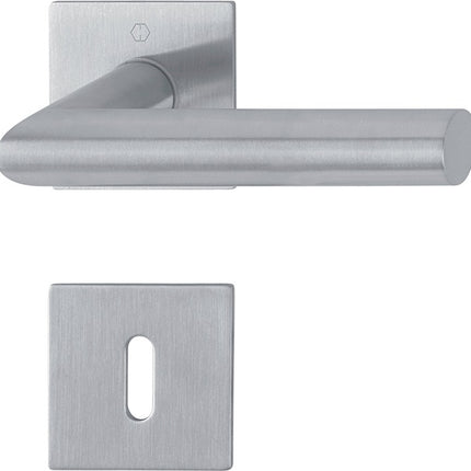 HOPPE Rosettengarnitur Amsterdam E1400Z/848N/848NS Edelstahl F9714M ( 3000209766 )