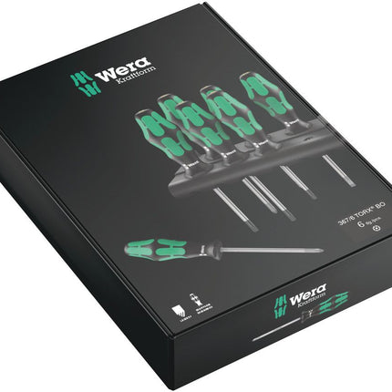 Set di cacciaviti WERA 367/6 TORX BO 6 pezzi TORX(R) con foro ( 4000827755 )