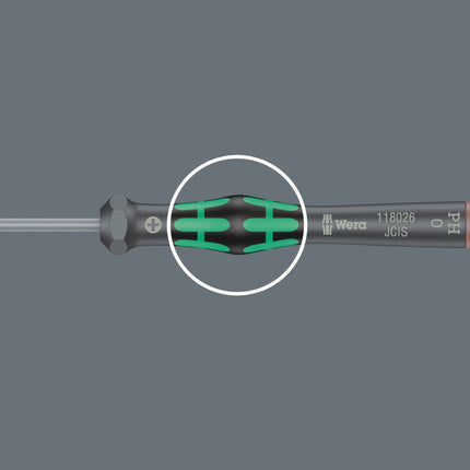 WERA Cacciavite meccanico elettronico di precisione 2035 2,5 mm Lunghezza lama 80 mm ( 4300001758 )