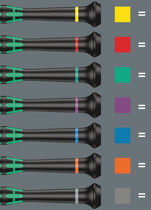 WERA Electronic precision mechanics screwdriver 2035 2.5 mm Blade length 80 mm ( 4300001758 )