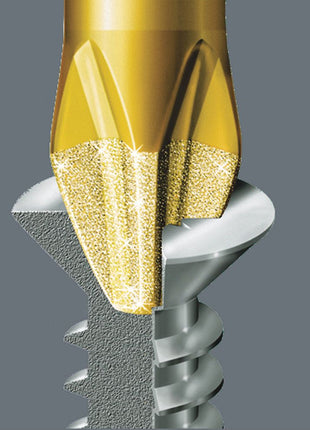 WERA Bit 855/1 BDC 1/4 ″ PZD 3 Länge 25 mm ( 4000829578 )