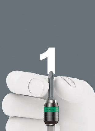 Portabit WERA 889/4/1 K Rapidaptor 1/4 ″ F 6,3 1/4 ″ C 6,3 + E 6,3 ( 4000829607 )