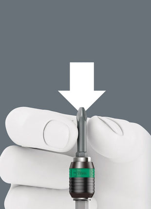 Portabit WERA 889/4/1 K Rapidaptor 1/4 ″ F 6,3 1/4 ″ C 6,3 + E 6,3 ( 4000829607 )