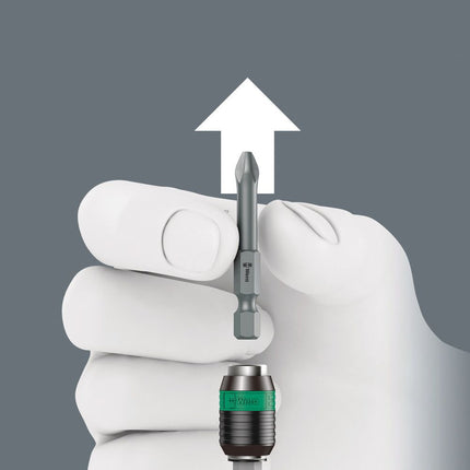 Portabit WERA 889/4/1 K Rapidaptor 1/4 ″ F 6,3 1/4 ″ C 6,3 + E 6,3 ( 4000829607 )