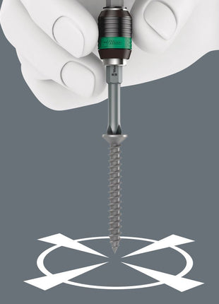 Portabit WERA 889/4/1 K Rapidaptor 1/4 ″ F 6,3 1/4 ″ C 6,3 + E 6,3 ( 4000829607 )