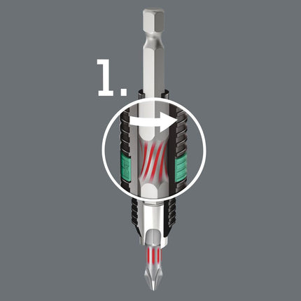 WERA Assortiment d'embouts Bit-Check 10 BiTorsion 1 10 pièces ( 4000829670 )