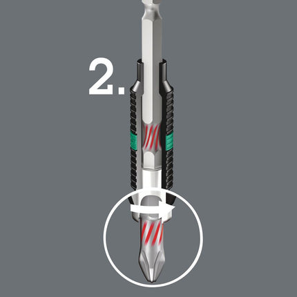 WERA Assortiment d'embouts Bit-Check 10 BiTorsion 1 10 pièces ( 4000829670 )