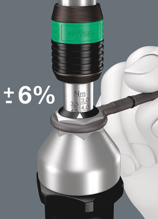 WERA Tournevis dynamométrique 7442 3 - 6 Nm ( 4000828013 )