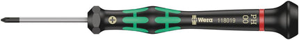 WERA Cacciavite meccanico elettronico di precisione 2050 PH 00 Lunghezza lama 40 mm ( 8000376331 )