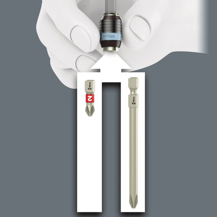 WERA Assortim. d'embouts en acier inoxydable BC 10 Stainless 1 10 pièces ( 4000828393 )