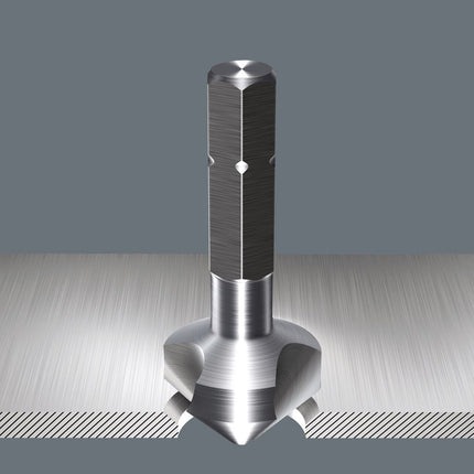 WERA Jeu d’embouts à chanfreiner 846 / 8 8 pièces taille 6,3-20,5 mm ( 4000829680 )