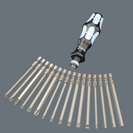 WERA Jeu de tournevis K K 60 Stainless 17 pièces ( 4000828400 )