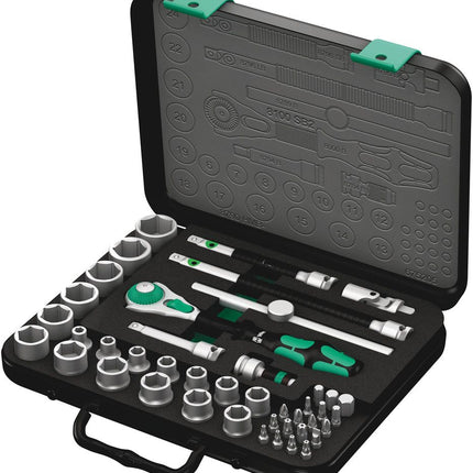 WERA Jeu de clés à douille 8100 SB2 Zyklop 43 pièces 3/8 po. ( 4000820227 )