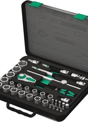 WERA Jeu de clés à douille Zyklop Speed 37 pièces 1/2 po. ( 4000820578 )