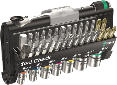 WERA bit/socket spanner set Tool-Check 38-piece ( 4000829697 )
