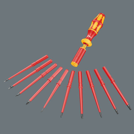 WERA Jeu de tournevis dynamométriques  15 pièces 1,2-3 Nm ( 4000828616 )