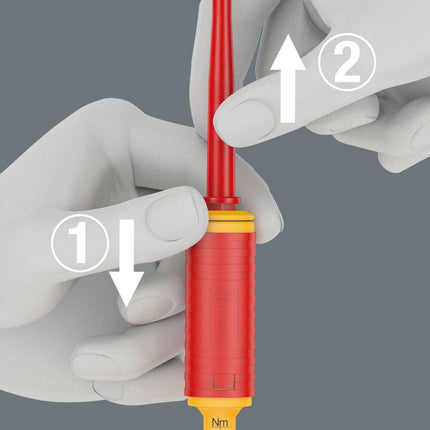 WERA Jeu de tournevis dynamométriques  15 pièces 1,2-3 Nm ( 4000828616 )