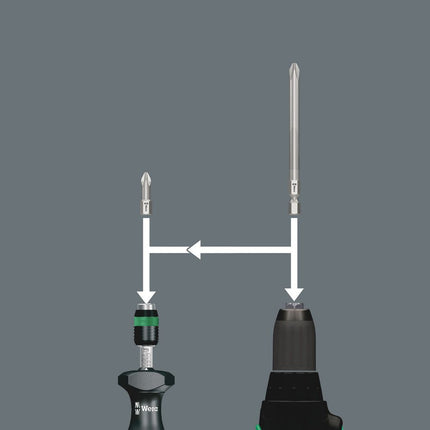 WERA Jeu de tournevis dynamométriques KK 60 Torque 17 pièces 1,2-3 Nm ( 4000828120 )