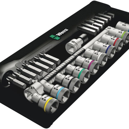 WERA Steckschlüsselsatz Zyklop Metal 28-teilig 1/2 ″ ( 4000821764 )