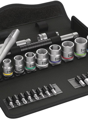 WERA Jeu de clés à douille Zyklop Metal 8100 SB 8 29 pièces 3/8 po. ( 4000821752 )