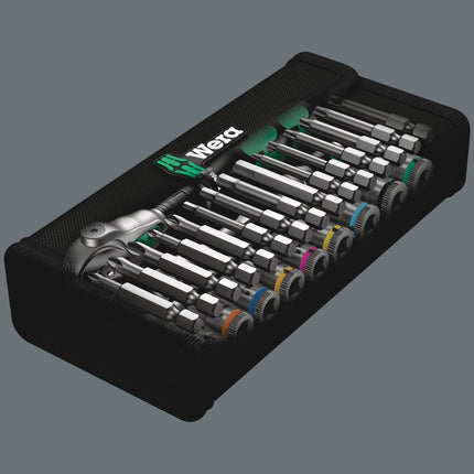 Set di chiavi a bussola WERA 8100 SA 6 28 pezzi 1/4 ″ ( 4000821755 )