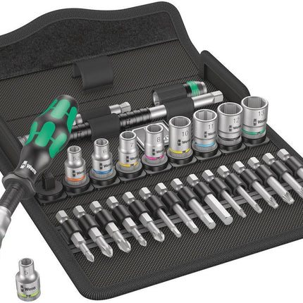Set di chiavi a bussola WERA 8100 SA 6 28 pezzi 1/4 ″ ( 4000821755 )