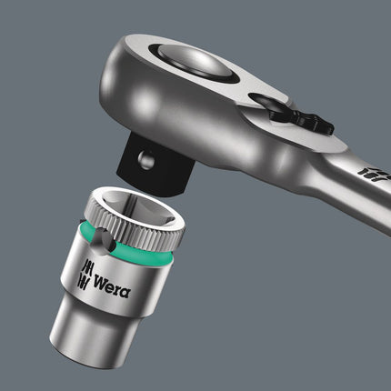 WERA Cliquet réversible à levier Zyklop Metal switch 1/4 po. 72 dents ( 4000821626 )