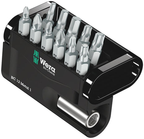 WERA Bit-Check 12 Metal 1 12-piece bit set ( 4000829036 )