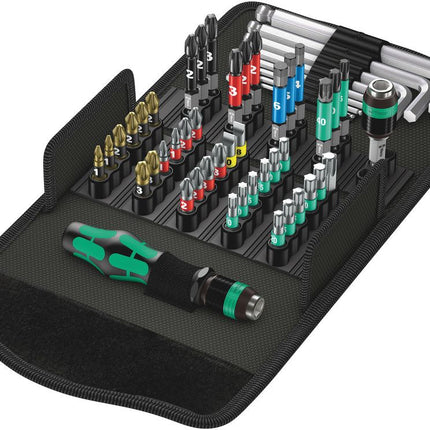 WERA Assortiment d'embouts KK 100 52 pièces ( 4000829900 )