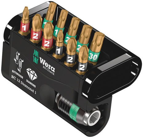 WERA Bit-Check Diamond 1 12-piece bit set ( 4000829037 )