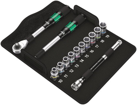 WERA socket spanner set 8006 SC 1 13-piece 1/2 ″ ( 4000821145 )