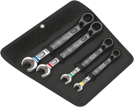 WERA Jeu de clés mixtes à cliquet Joker 4 pcs. ouverture de clés 10-19 mm ( 4000821840 )