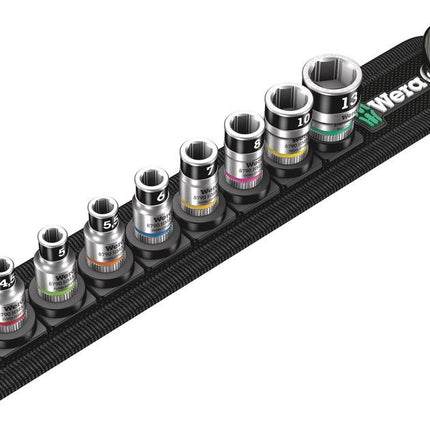 WERA Jeu de clés à douille Belt 1 10 pièces ( 4000821169 )