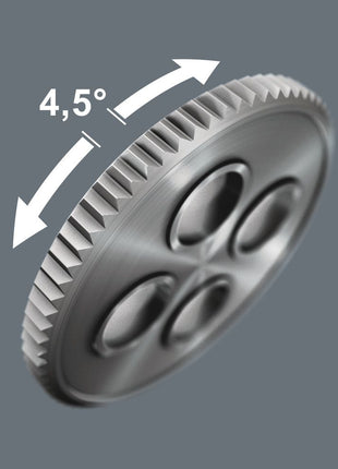 WERA Cricchetto a leva 8007 B VDE 3/8 ″ 80 denti ( 4000828007 )