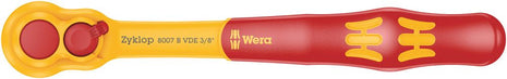 WERA Lever-action reversible ratchet 8007 B VDE 3/8 ″ 80 teeth ( 4000828007 )