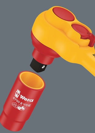 WERA Jeu de clés à douille 8100 SB VDE 1 Zyklop 17 pièces 3/8 po. ( 4000828008 )