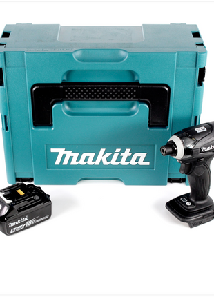 Makita DTD 146 B 18 V Li-ion Akku Schlagschrauber in Schwarz im Makpac mit 1x BL 1850 B 5,0 Ah Akku - Toolbrothers