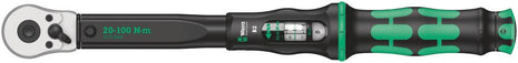 WERA Llave dinamométrica Click-Torque B 2 3/8″ 20 - 100 Nm (4000821913)