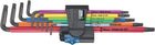 WERA Hex key L-wrench set 967/9 TX XL HF 9-piece T8 - T40 ( 4000825597 )