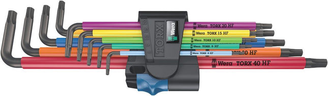 WERA Set di chiavi esagonali a L 967/9 TX XL HF 9 pezzi T8 - T40 ( 4000825597 )