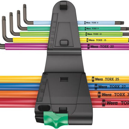 WERA Winkelschraubendrehersatz 967/9 TX XL 9-teilig T8 - T40 ( 4000825589 )